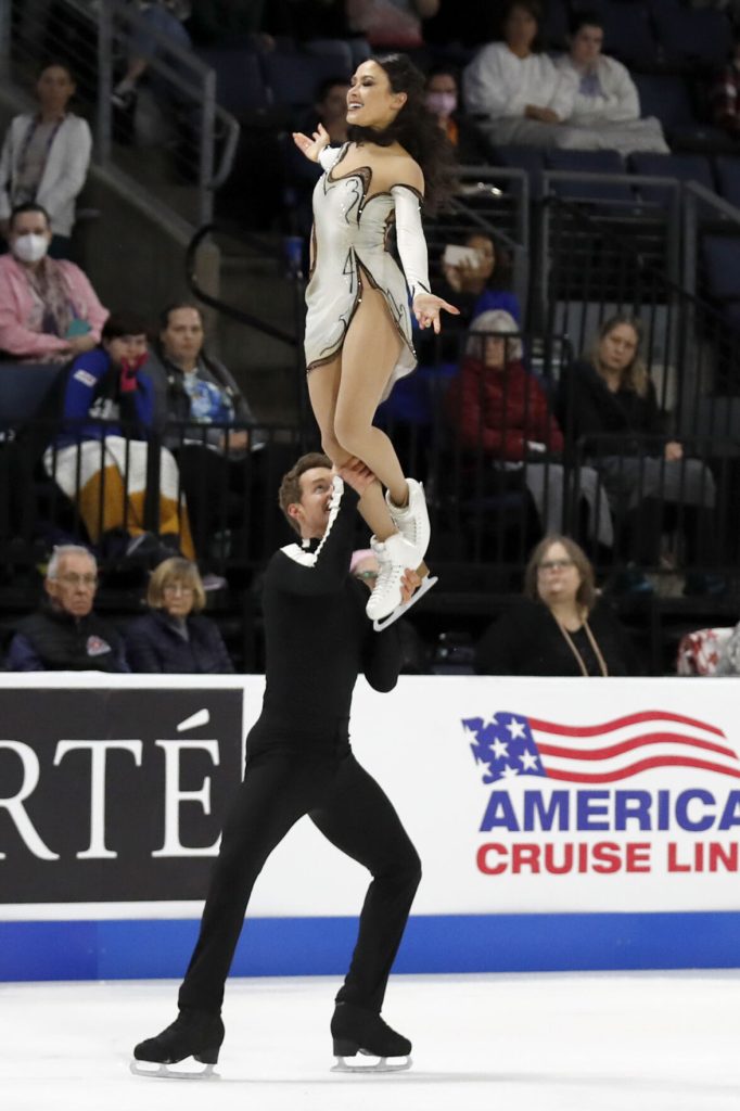US ice dancers Madison Chock and Evan Bates give US another Skate
